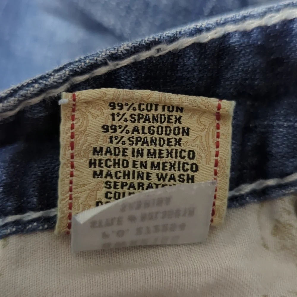 BKE Sabrina Bootcut Stretch Women's Distressed Embellished Jeans Size 28 - Picture 8 of 8